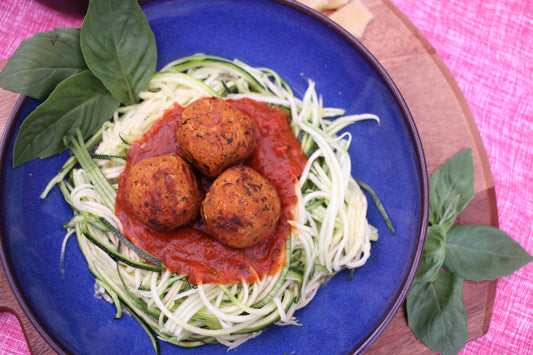 Italian Style Bean Balls