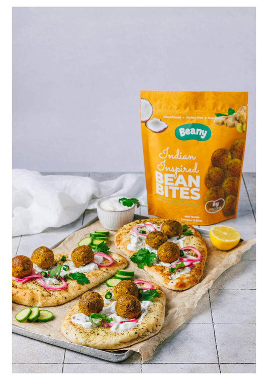 Indian Inspired Beany Flatbread